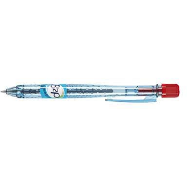 Pilot B2P pen med 0,25 mm stregbredde i skrivefarven rød