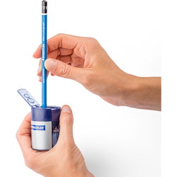 Staedtler blyantspidser med beholder og dobbelt spidsning
