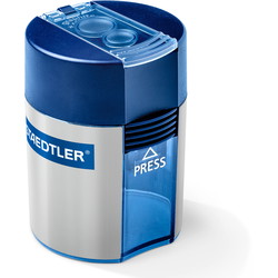 Staedtler blyantspidser med beholder og dobbelt spidsning