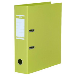 Elba Strong-Line brevordner i A4 med 80 mm rygbredde i farven lime