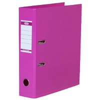 Elba Strong-Line brevordner i A4 med 80 mm rygbredde i farven pink