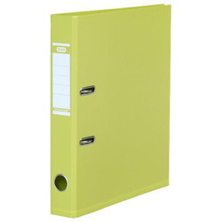 Elba Strong-Line brevordner i A4 med 50 mm rygbredde i farven lime