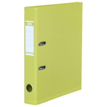 Elba Strong-Line brevordner i A4 med 50 mm rygbredde i farven lime
