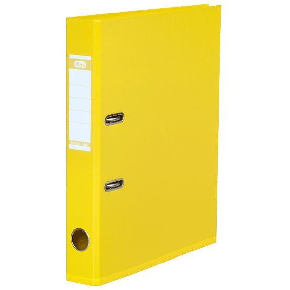 Elba Strong-Line brevordner i A4 med 50 mm rygbredde i farven gul