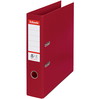 Esselte No. 1 brevordner i A4 med 75 mm rygbredde i farven bordeaux 