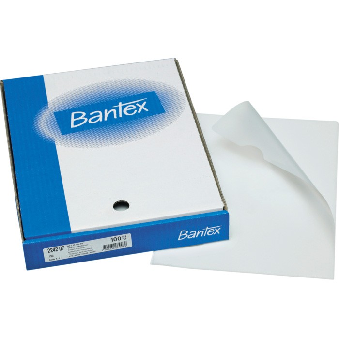 Bantex plastomslag A4 110my hvid