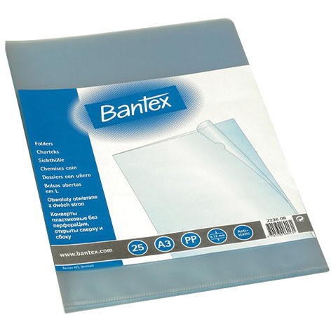 Bantex plastomslag A3 2236 0,12mm