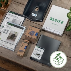 Leitz Recycle plastlomme A4 90my klar