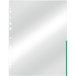 Esselte signallommer A4 105my grøn kant