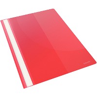 Esselte tilbudsmappe med lomme i A4 i farven rød