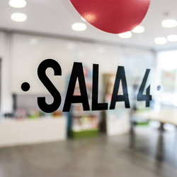 Apli selvklæbende blokbogstaver 50mm sort
