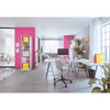 Leitz WOW mappe i pap med 3 klapper i A4 i farven pink 