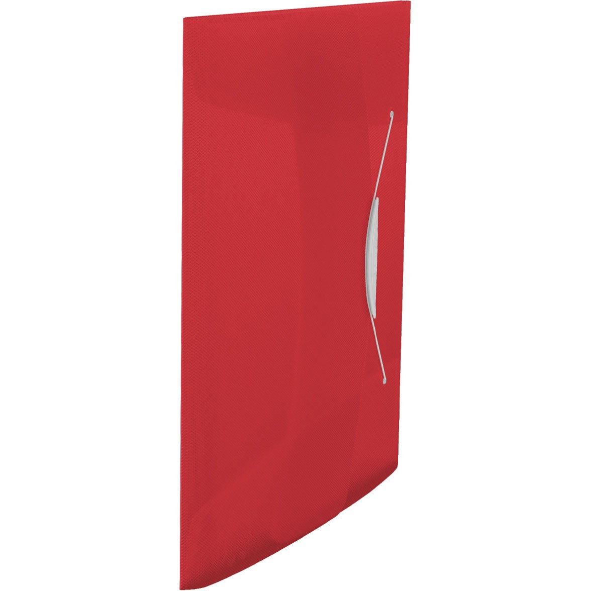 Esselte VIVIDA elastikmappe med 3 klapper i A4 i farven rød