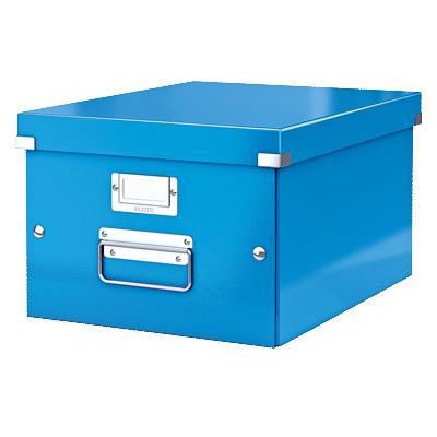 Leitz Click & Store universalboks i medium i farven blå