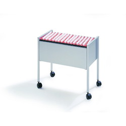 Durable A4 hængemappevogn 655x592x368mm grå