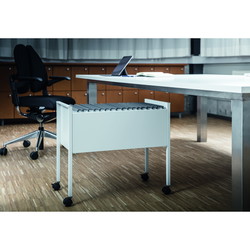 Durable A4 hængemappevogn 655x592x368mm grå