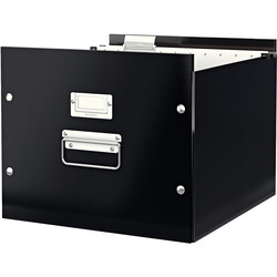 Leitz Click & Store hængemappe-boks til A4 i farven sort
