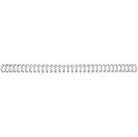 GBC 3:1 wire 51-80ark 10mm 34 ringe sølv 100stk