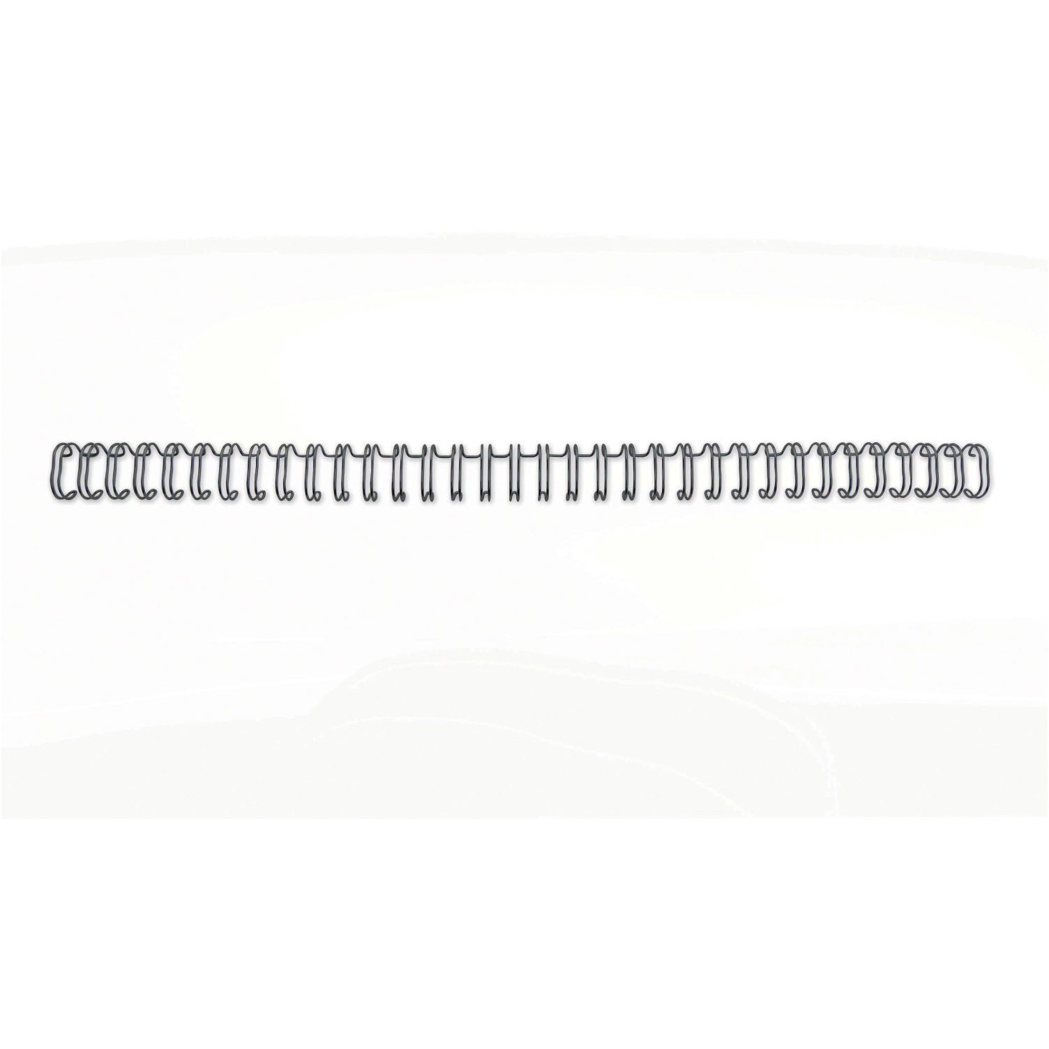 GBC 3:1 wire 51-80ark 10mm 34 ringe sort 100stk
