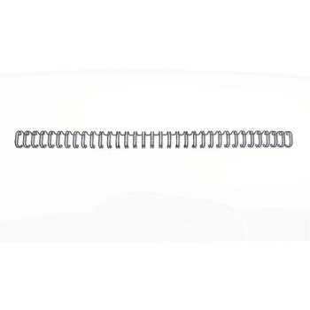 GBC 3:1 wire 51-80ark 10mm 34 ringe sort 100stk