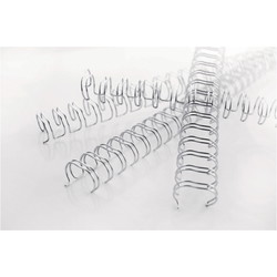 GBC 3:1 wire 51-80ark 10mm 34 ringe sort 100stk