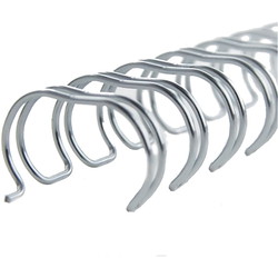 GBC 3:1 wire 36-70ark 8mm 34 ringe sort 100stk