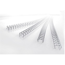 GBC 3:1 wire 36-70ark 8mm 34 ringe sort 100stk