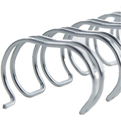 GBC 3:1 wire 36-70ark 8mm 34 ringe sort 100stk
