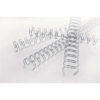GBC 3:1 wire 2-55ark 6mm 34 ringe sort 100stk