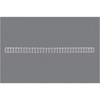 GBC 3:1 wire 2-55ark 6mm 34 ringe hvid 100stk