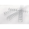 GBC 3:1 wire 36-70ark 8mm 34 ringe hvid 100stk