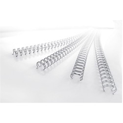 GBC 3:1 wire 51-80ark 10mm 34 ringe hvid 100stk