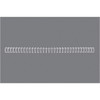GBC 3:1 wire 81-100ark 12mm hvid 100stk
