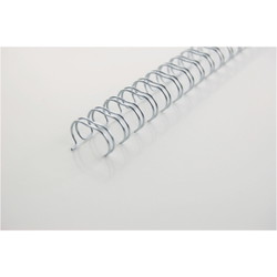 GBC 3:1 wire 81-100ark 12mm hvid 100stk