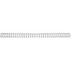 GBC 3:1 wire 101-130ark 14mm 34 ringe sølv 100stk