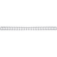 GBC 3:1 wire 101-130ark 14mm 34 ringe sølv 100stk