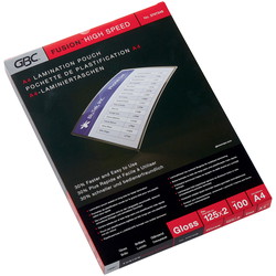 GBC A4 HighSpeed lamineringslommer 125 mic