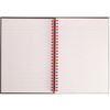 Oxford Black’n’Red spiralblok A5 linjeret