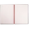 Oxford Black’n’Red spiralblok PP A4 linjeret