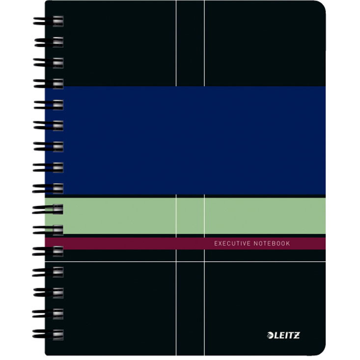 Leitz Executive notesblok PP A5 linjeret