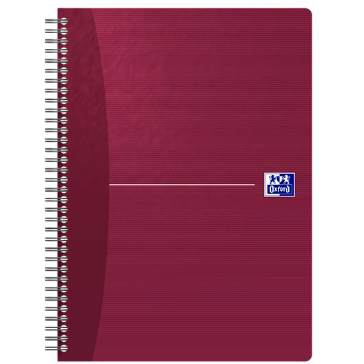 Oxford Essentials notesbog B5 prikket assorteret