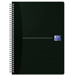 Oxford Essentials notesbog B5 prikket assorteret