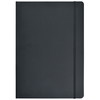 BNT PU Notebook A6 uden linjer i sort