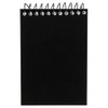 Bantex spiralblok A7 linjeret sort