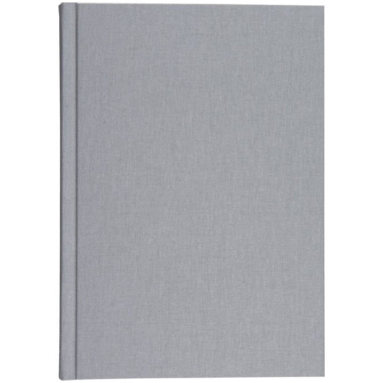 Mayland A5 notesbog med linjer grå
