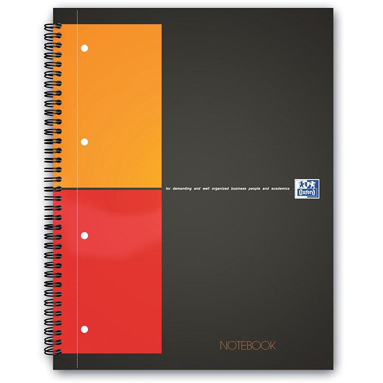 Oxford International Notebook A4+ kvadreret