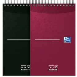 Oxford Task Manager notesblok 125x200mm assorteret