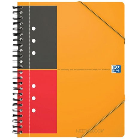 Oxford Meetingbook  A5+ notesbog/samlemappe med linjer