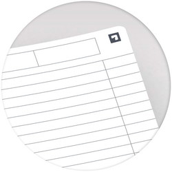 Oxford Smart Black notesbog A5 linjeret