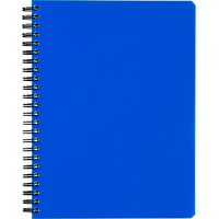Bantex Strong-Line kollegieblok A5+ linjeret blå